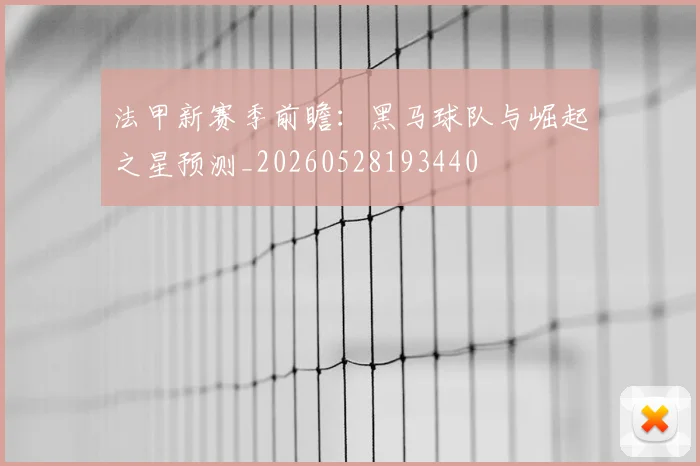 法甲新赛季前瞻：黑马球队与崛起之星预测_20260528193440